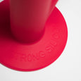 Red Scout - Strong Silicone unbreakable bong in crimson red