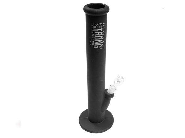 Onyx Adventurer™ - Unbreakable silicone bong in flat black