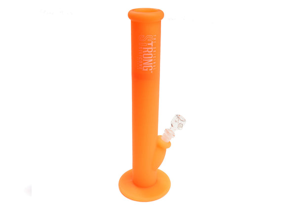 Lava Adventurer™ - Unbreakable silicone bong in lava orange